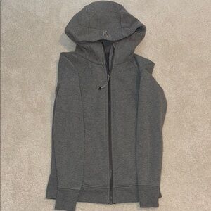 Lululemon Charcoal Full-Zip Hoodie